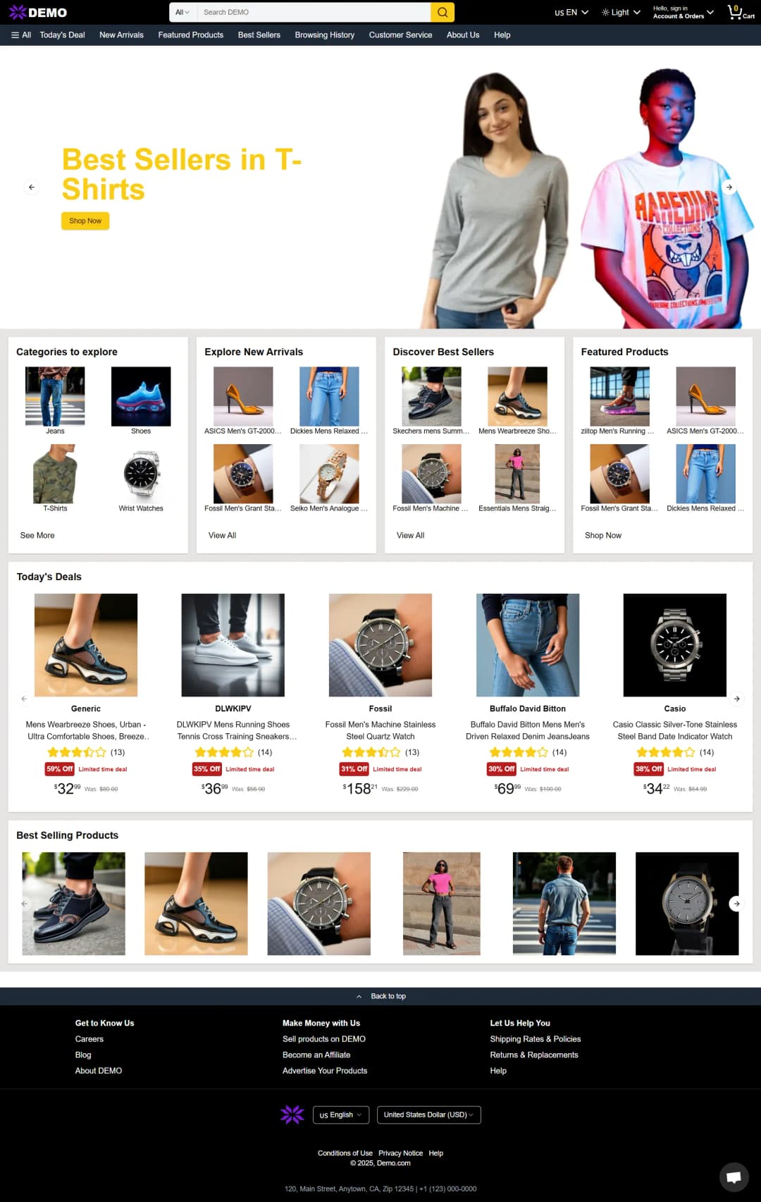 Nextjs Ecommerce Website