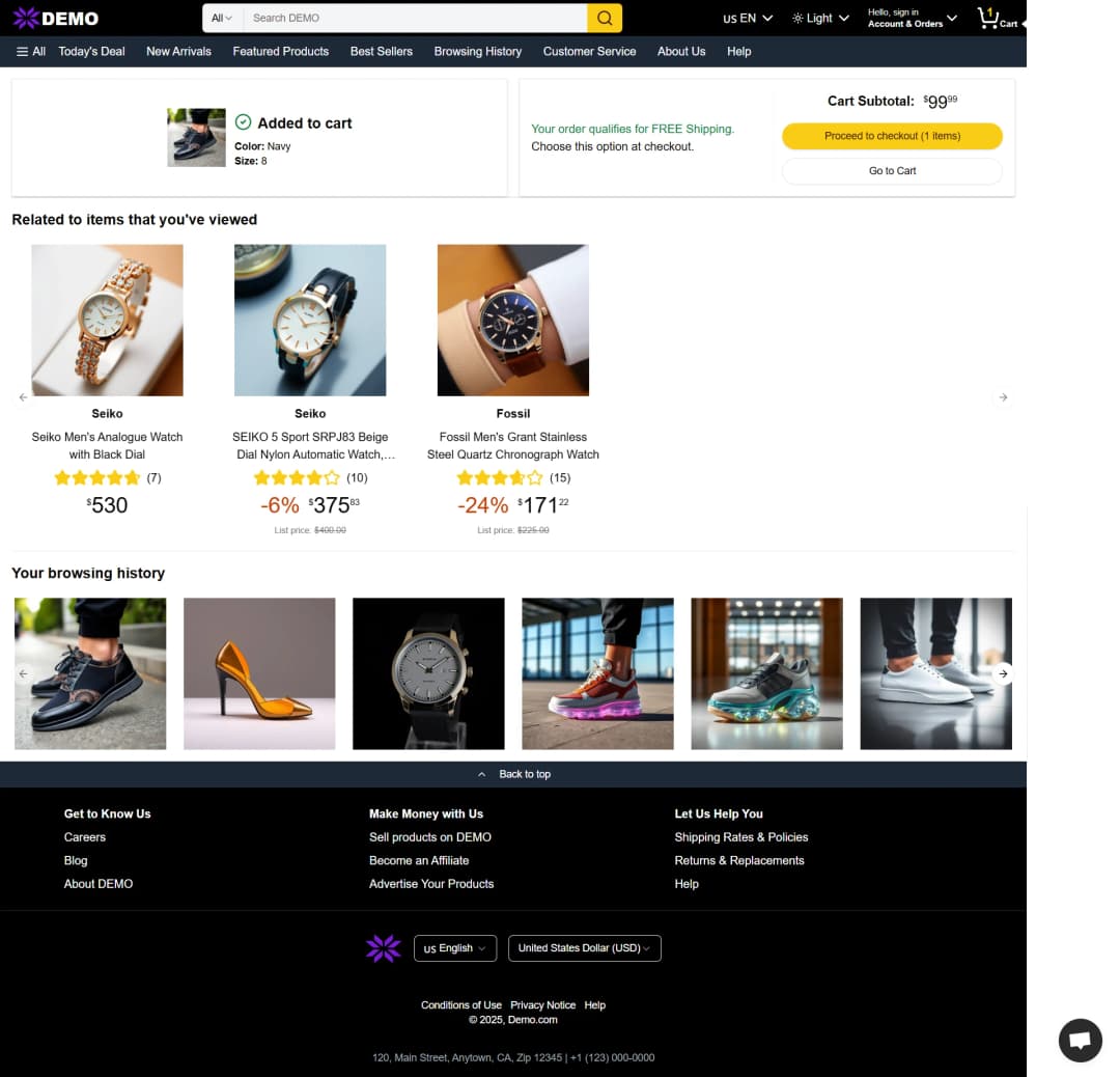 Nextjs Ecommerce Website