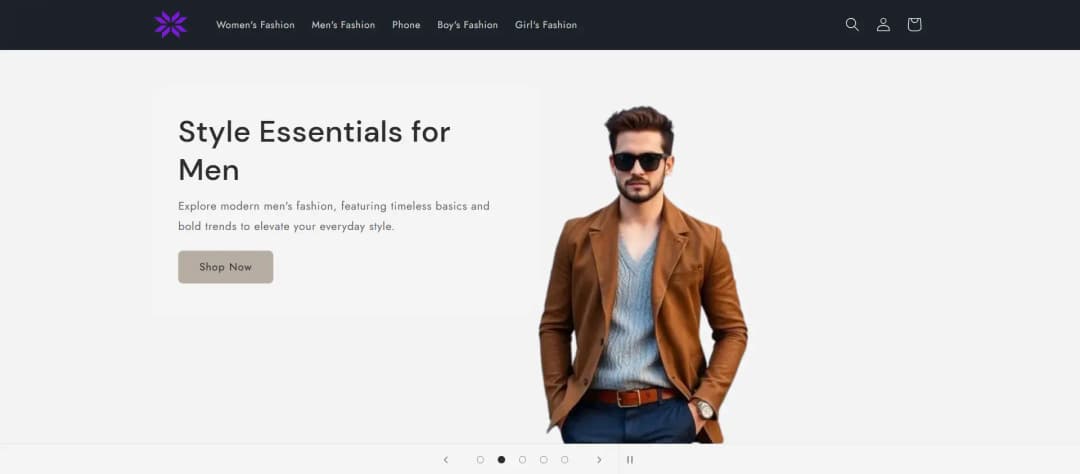 Shopify Ecommerce Website