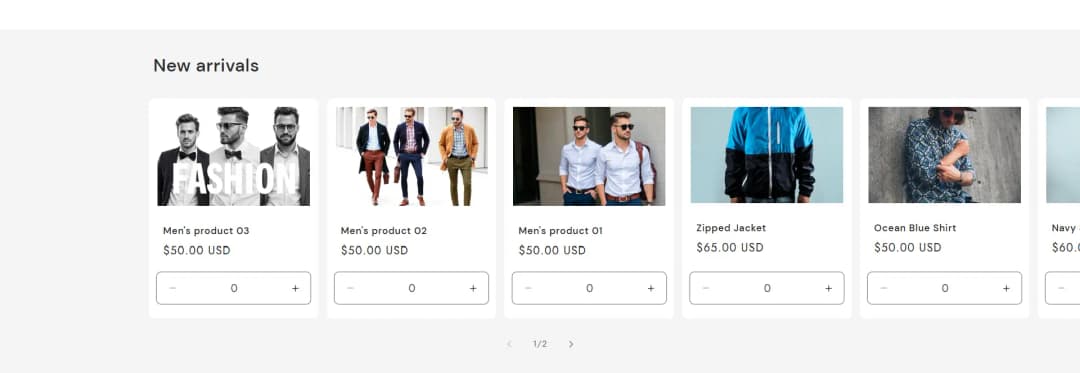 Shopify Ecommerce Website