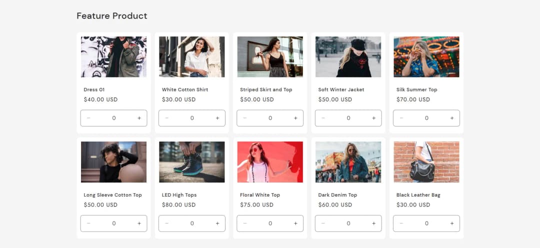 Shopify Ecommerce Website