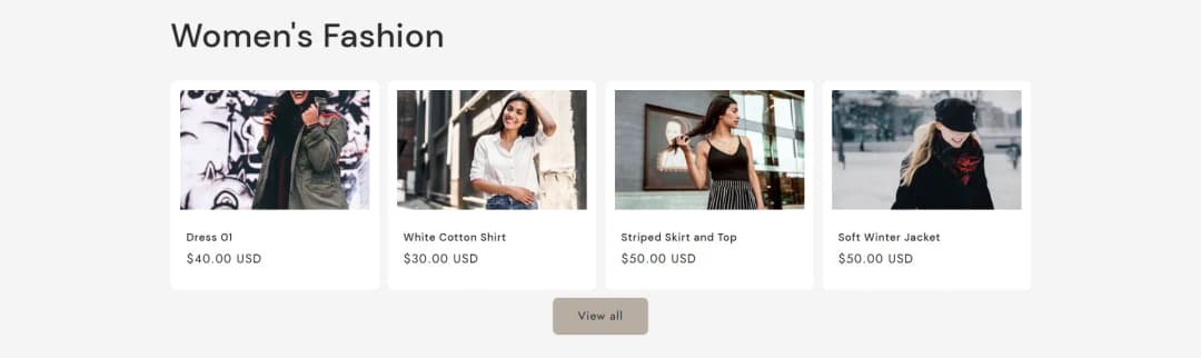 Shopify Ecommerce Website