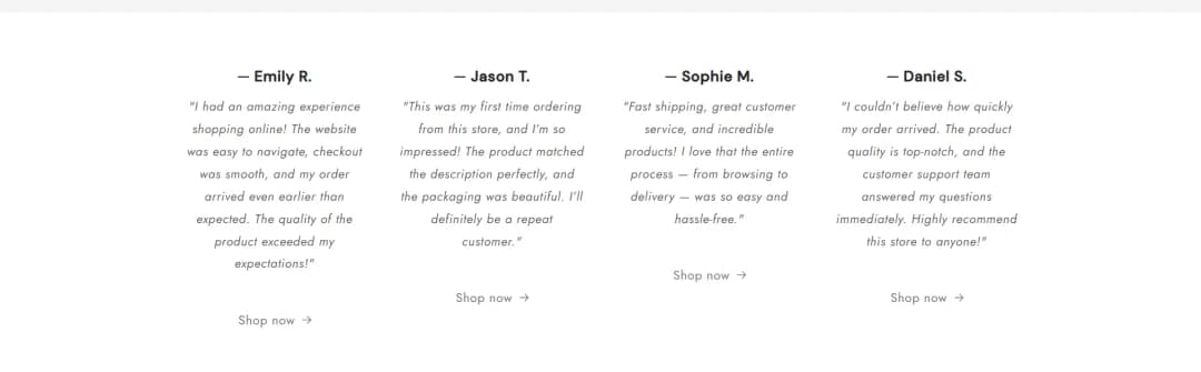 Shopify Ecommerce Website